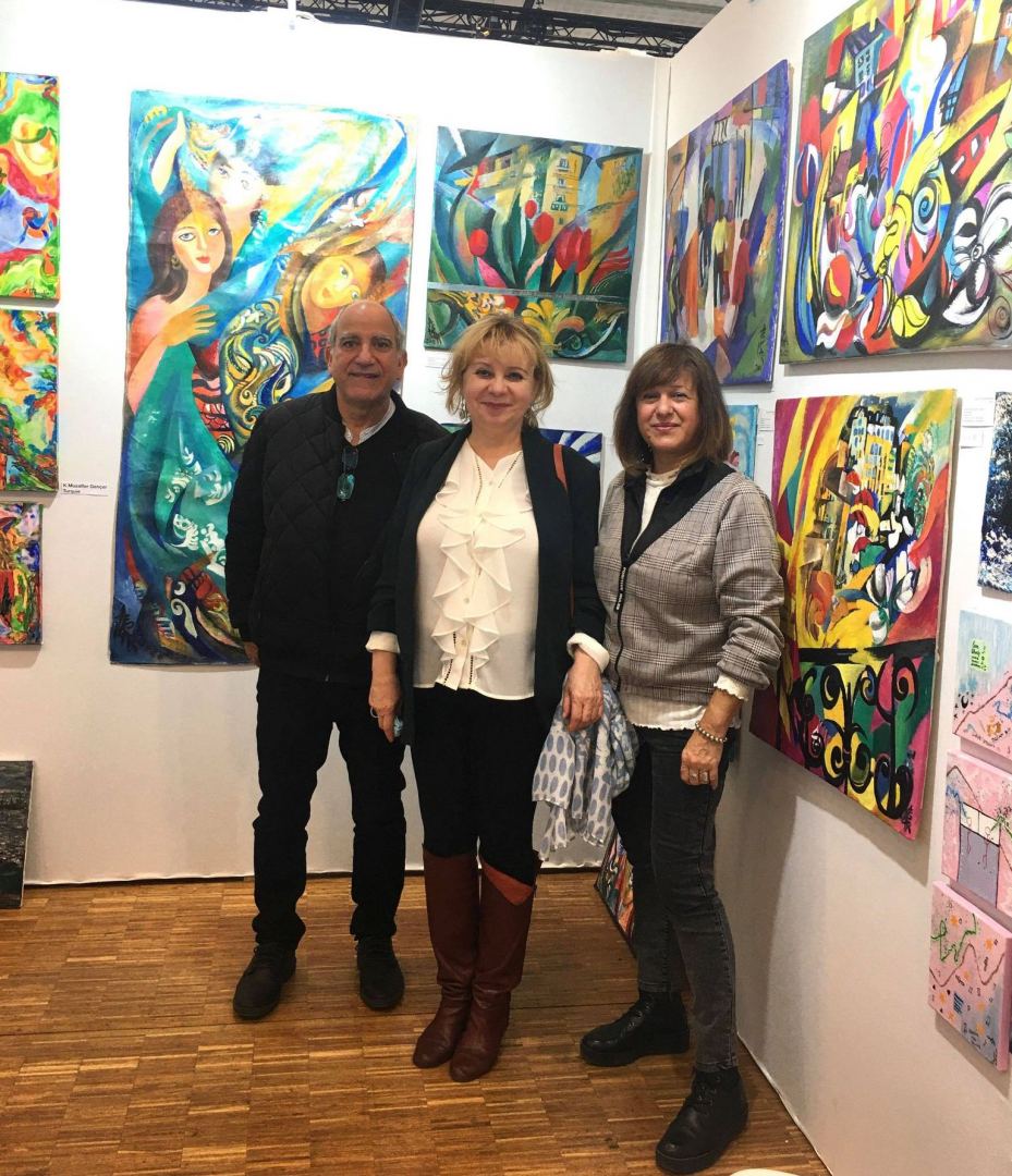 Работы азербайджанских художников в Лувре вызвали восторг парижан (ФОТО/ВИДЕО)