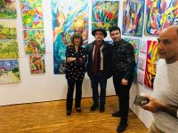 Работы азербайджанских художников в Лувре вызвали восторг парижан (ФОТО/ВИДЕО)