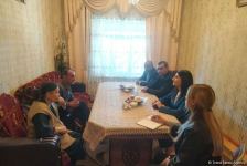 Депутат Севиль Микаилова встретилась с семьями шехидов в Хачмазе (ФОТО)