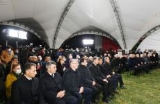 Президенты Азербайджана и Турции выступили с заявлениями для прессы в Зангилане (ФОТО/ВИДЕО)