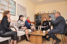 Известная российская журналистка посетила Академию телерадио в Баку (ФОТО)