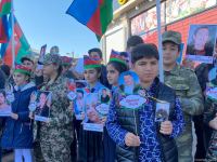 В Барде почтили память жертв армянского террора (ФОТО)