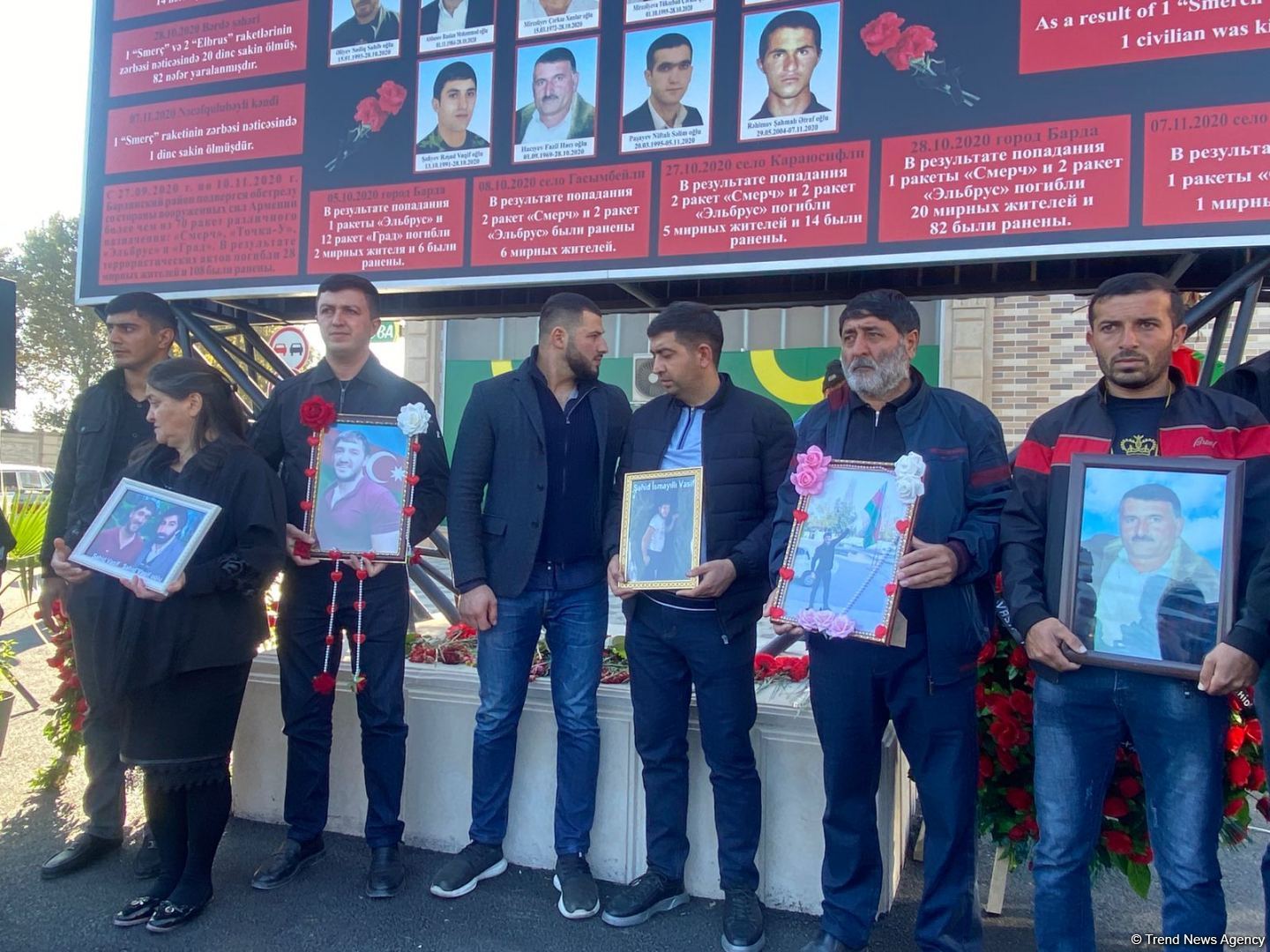 В Барде почтили память жертв армянского террора (ФОТО)