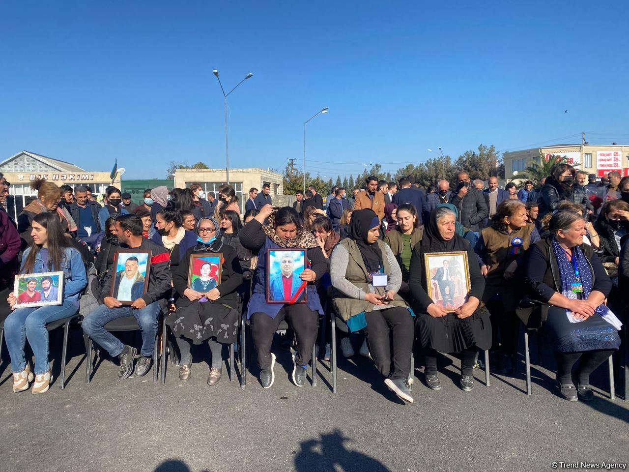 В Барде почтили память жертв армянского террора (ФОТО)