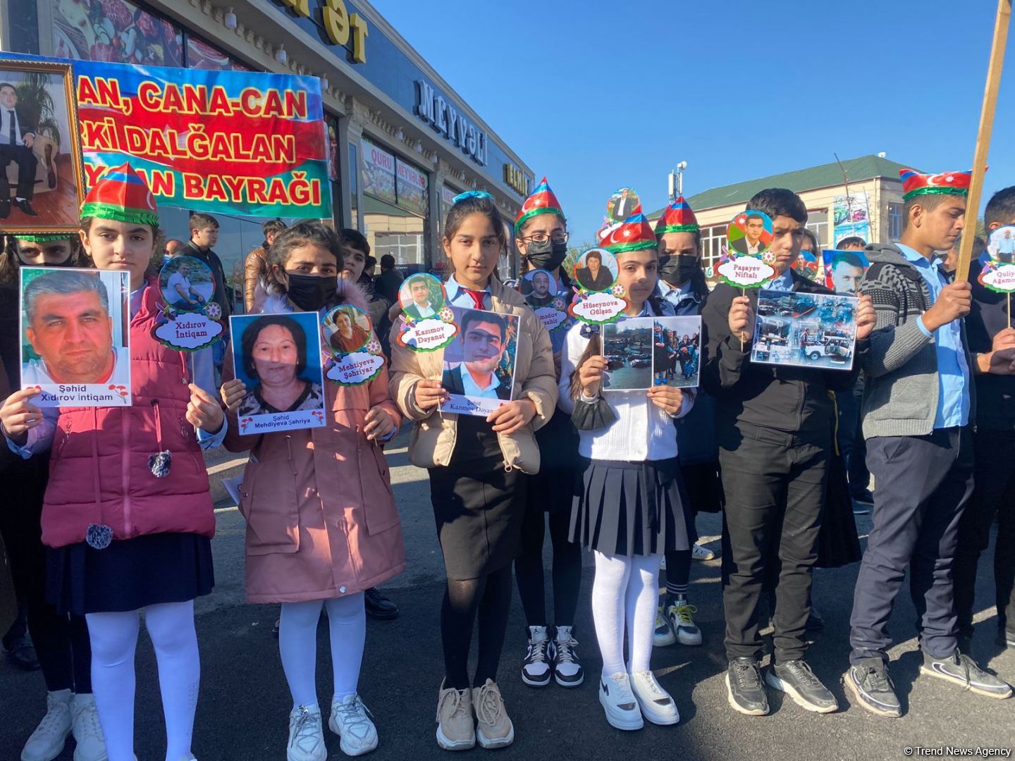 В Барде почтили память жертв армянского террора (ФОТО)