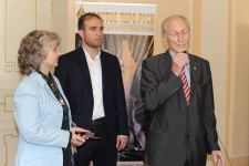 Азербайджанский поэт отмечен престижной премией в Москве. Сахиб Мамедов награжден золотым знаком и званием "Золотое перо Руси" (ФОТО)