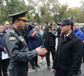 Оружие, использованное во время 44-дневной Отечественной войны Азербайджана, демонстрируется на ярмарке Zəfər (ФОТО)