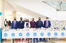 Продай свою книгу - инновационный проект на первой Сумгайытской книжной выставке (ФОТО)