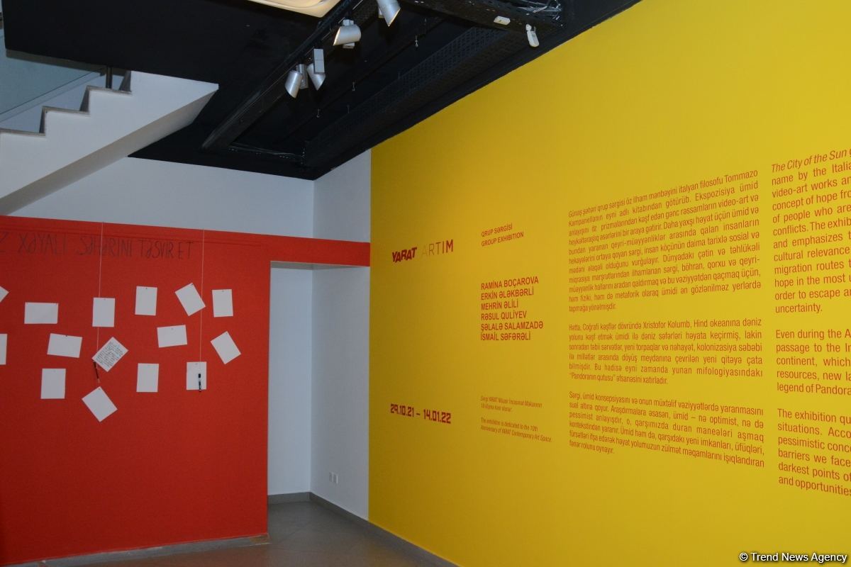 YARAT представил "Город Солнца" – азербайджанские художники исследуют концепцию надежды (ФОТО)