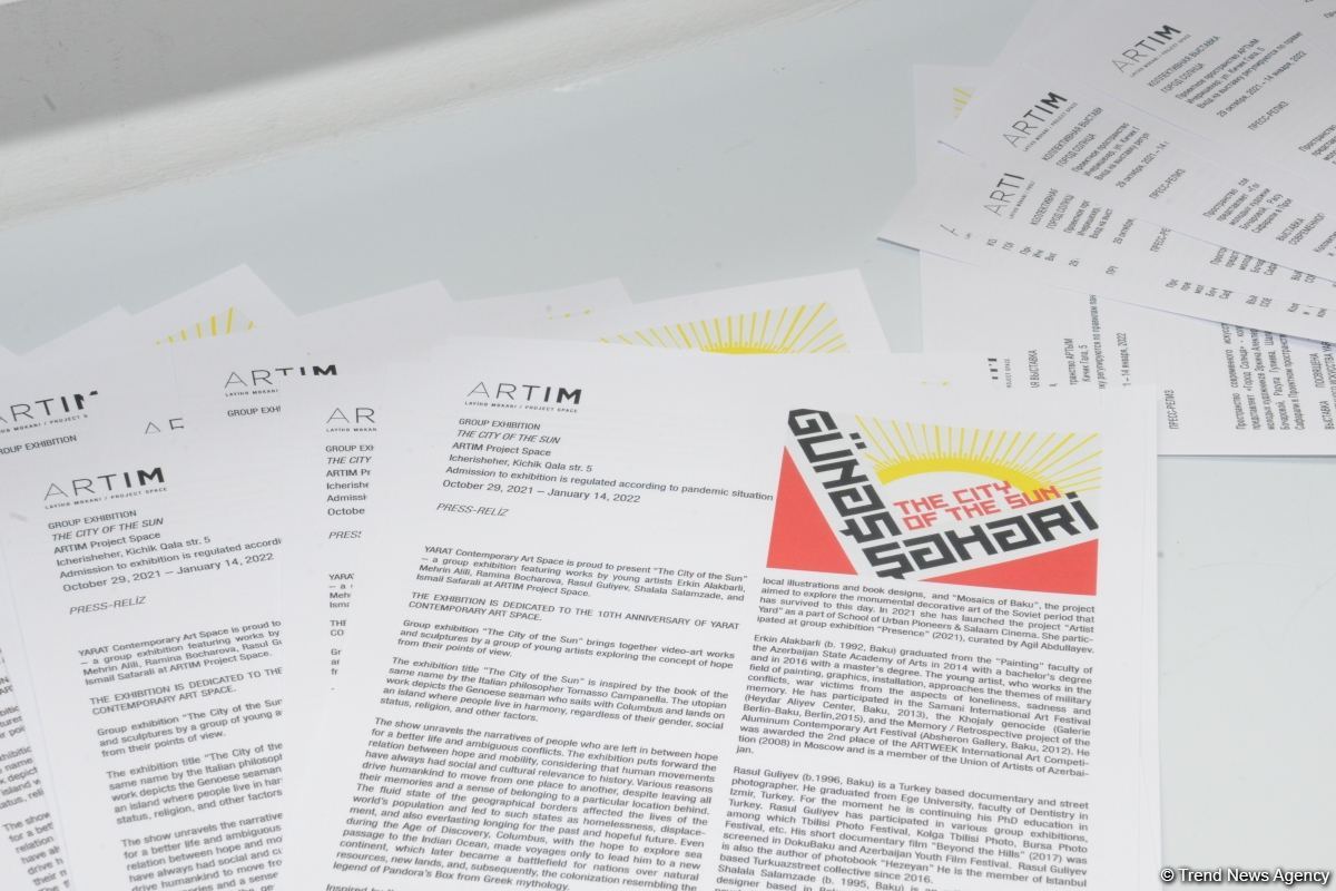 YARAT представил "Город Солнца" – азербайджанские художники исследуют концепцию надежды (ФОТО)