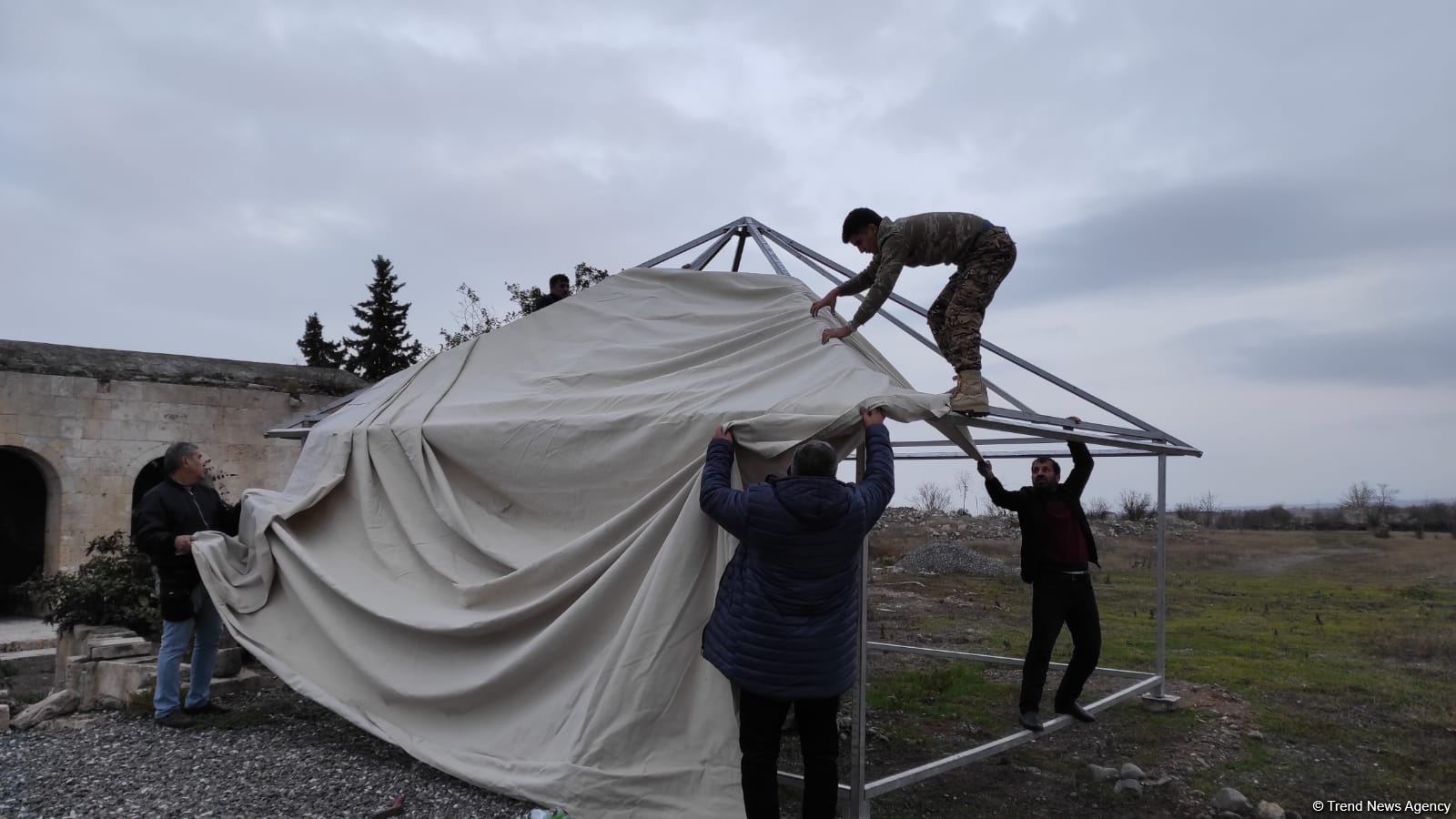 В Агдаме готовятся к проведению финала "Кубка Победы" с участием гази 44-дневной Отечественной войны (ФОТО/ВИДЕО)