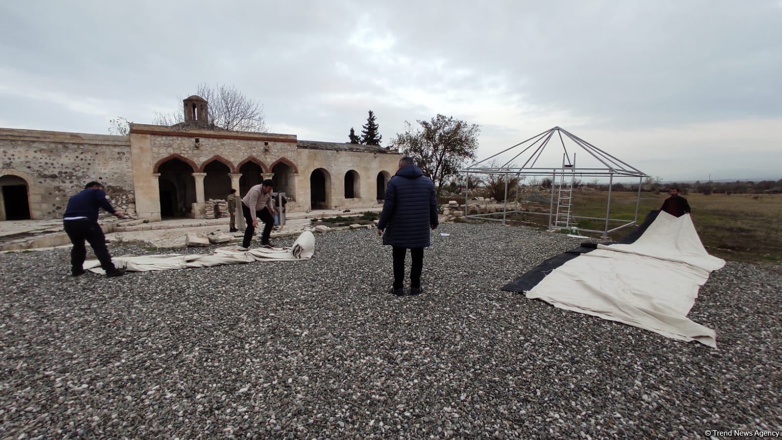 В Агдаме готовятся к проведению финала "Кубка Победы" с участием гази 44-дневной Отечественной войны (ФОТО/ВИДЕО)