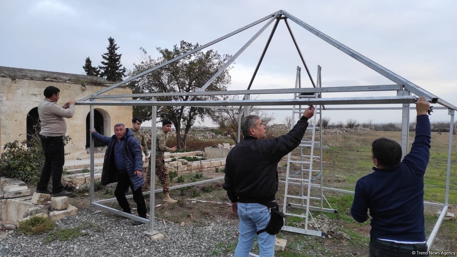 В Агдаме готовятся к проведению финала "Кубка Победы" с участием гази 44-дневной Отечественной войны (ФОТО/ВИДЕО)
