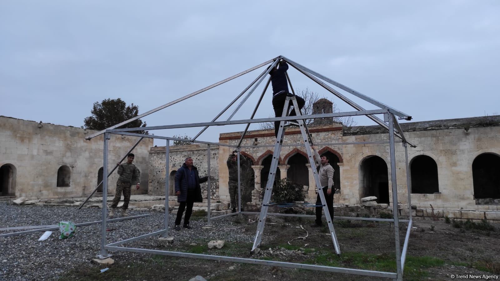 В Агдаме готовятся к проведению финала "Кубка Победы" с участием гази 44-дневной Отечественной войны (ФОТО/ВИДЕО)