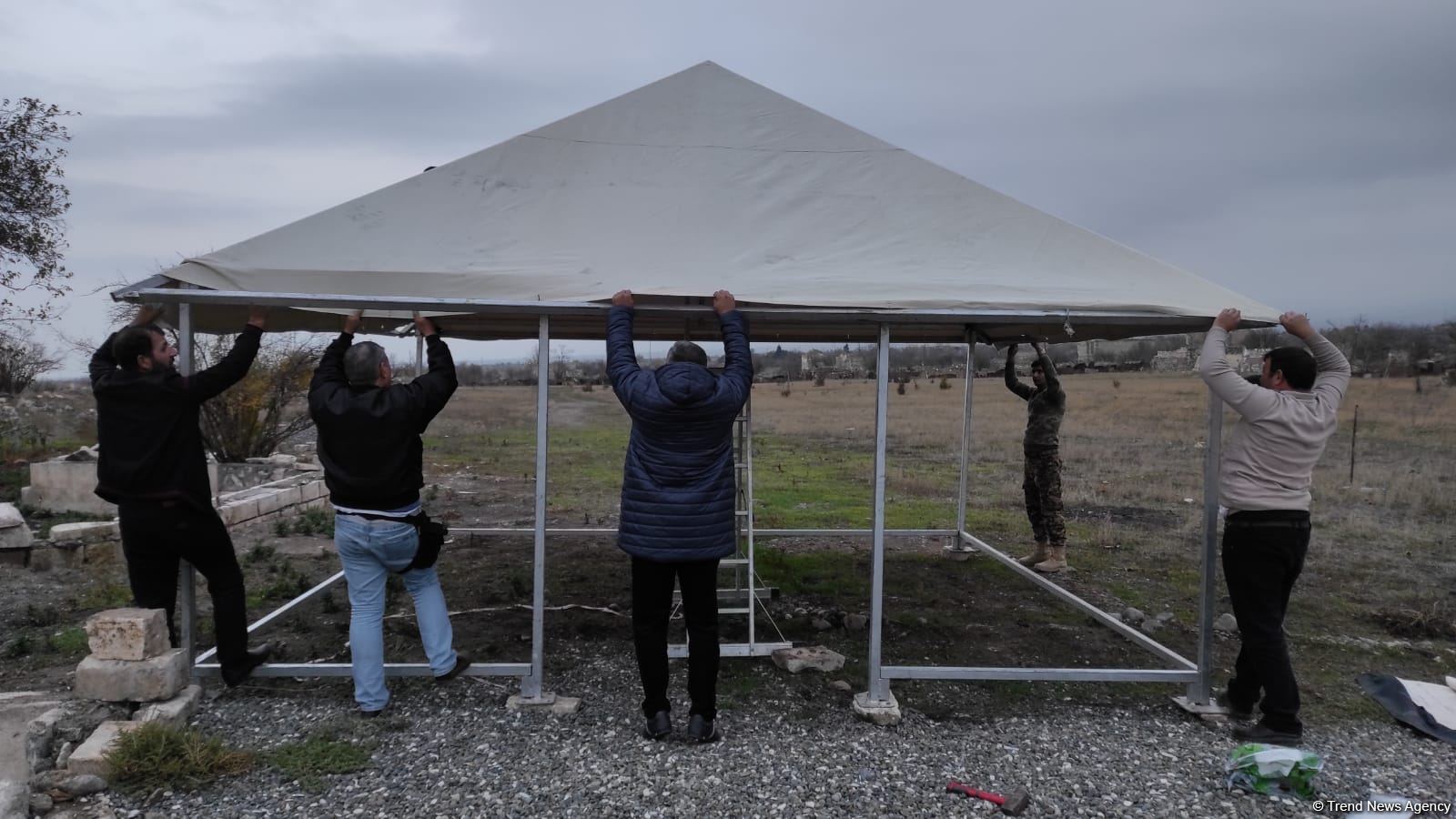 В Агдаме готовятся к проведению финала "Кубка Победы" с участием гази 44-дневной Отечественной войны (ФОТО/ВИДЕО)