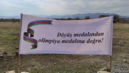 Впервые на освобожденной от оккупации территории Азербайджана проведено спортивное соревнование с участием гази 44-дневной Отечественной войны (ФОТО/ВИДЕО)