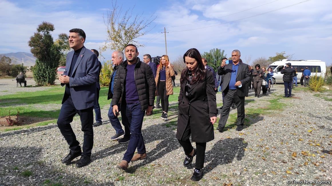 На освобожденных территориях Азербайджана впервые организовано спортивное соревнование (ФОТО)