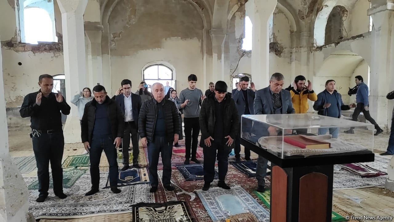 На освобожденных территориях Азербайджана впервые организовано спортивное соревнование (ФОТО)