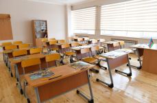 Президент Ильхам Алиев и Первая леди Мехрибан Алиева приняли участие в открытии нового здания Чарханской сельской средней школы в Шамахе (ФОТО/ВИДЕО)