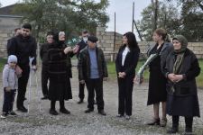 Депутат Севиль Микаилова встретилась в Хачмазе с семьями шехидов и ветеранами войны (ФОТО)