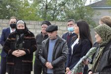 Депутат Севиль Микаилова встретилась в Хачмазе с семьями шехидов и ветеранами войны (ФОТО)
