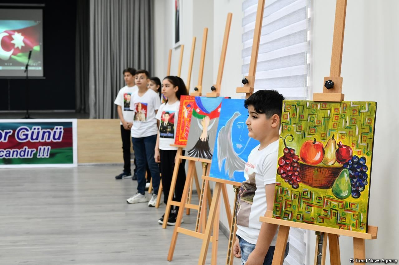 Французская организация вместе с детьми шехидов и гази Карабахской войны реализуют проект для мировой общественности (ФОТО)