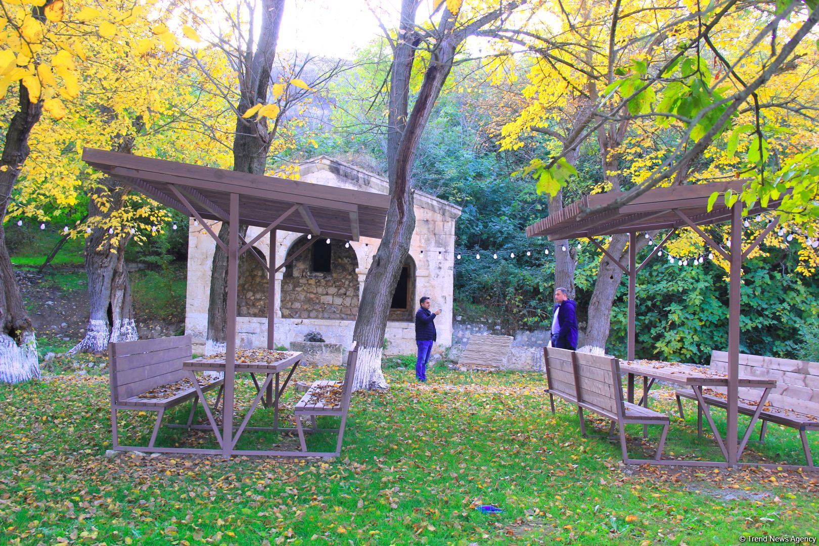 Золотая осень в Шахбулаге! Красота хрустального родника и кристального воздуха (ВИДЕО, ФОТО)