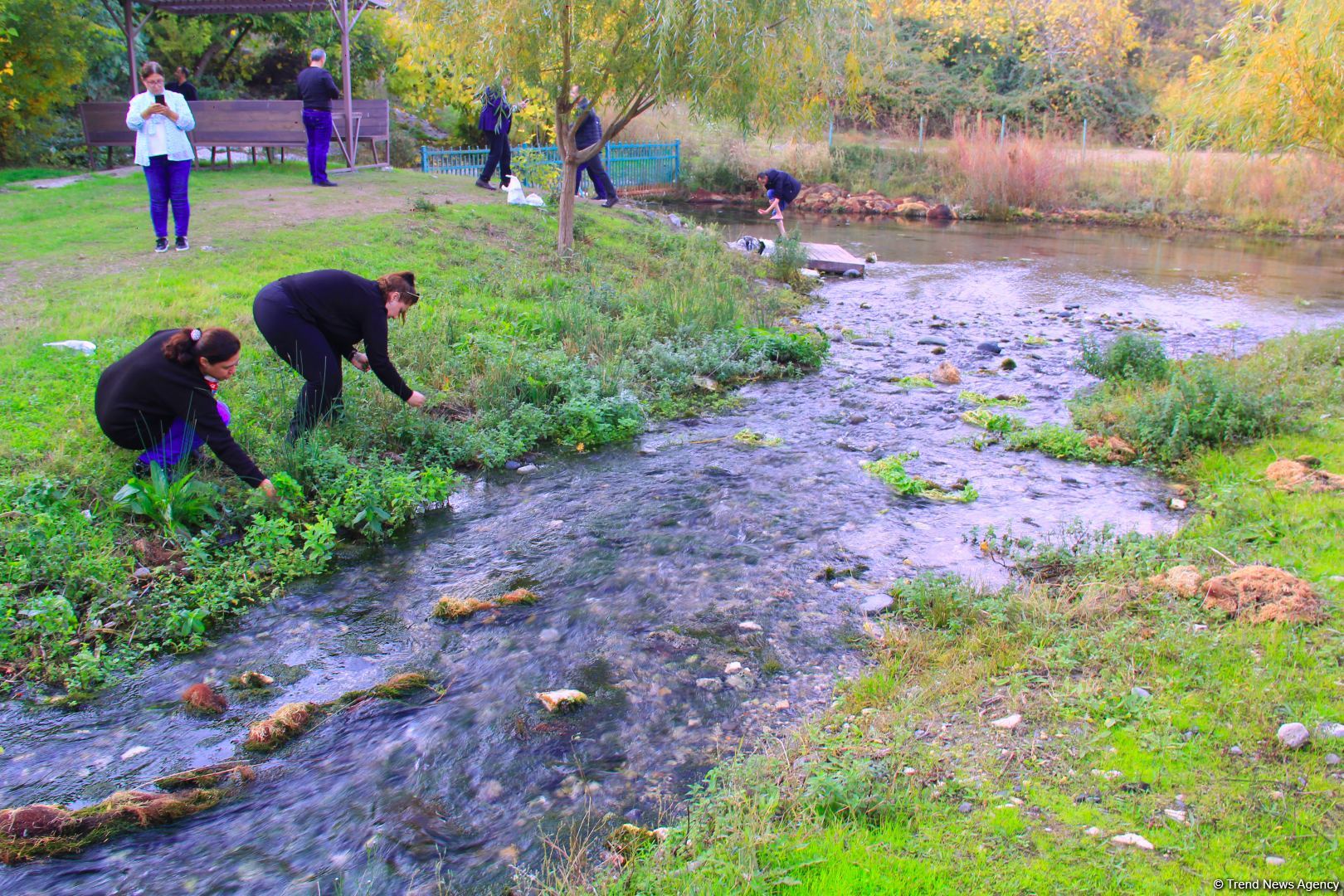Золотая осень в Шахбулаге! Красота хрустального родника и кристального воздуха (ВИДЕО, ФОТО)