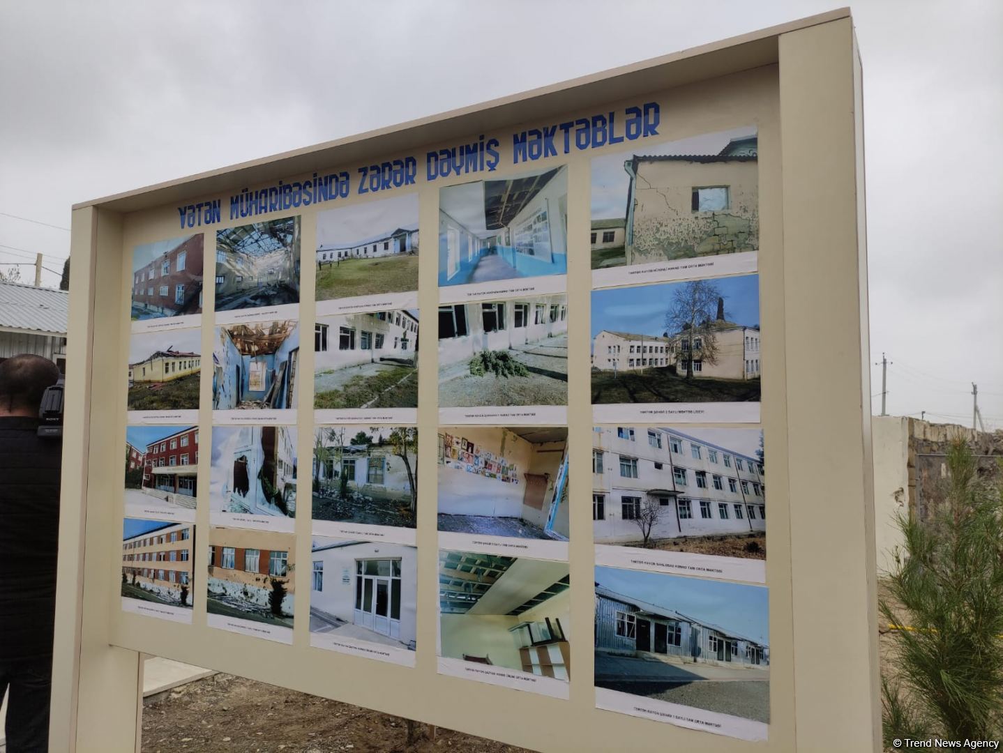 В Тертере открылась новая школа модульного типа на месте старой, разрушенной в результате армянского обстрела (ФОТО)