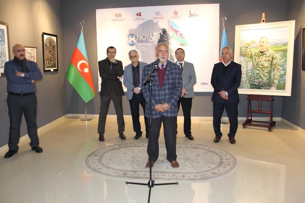 В Баку открылась экспозиция "Смелость побеждать", посвященная Дню Победы (ФОТО)