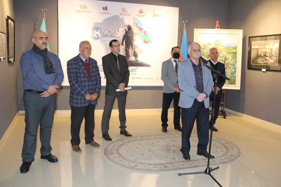 В Баку открылась экспозиция "Смелость побеждать", посвященная Дню Победы (ФОТО)