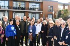 Президент Ильхам Алиев и Первая леди Мехрибан Алиева побеседовали с участниками VIII Глобального Бакинского форума, совершившими поездку в Шушу (ФОТО/ВИДЕО) (версия 2)