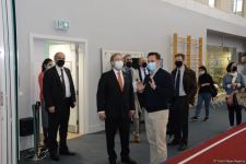 Посол США в Азербайджане посетил Национальную арену гимнастики в Баку (ФОТО)