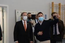 Посол США в Азербайджане посетил Национальную арену гимнастики в Баку (ФОТО)