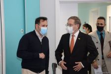 Посол США в Азербайджане посетил Национальную арену гимнастики в Баку (ФОТО)