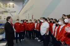 Посол США в Азербайджане посетил Национальную арену гимнастики в Баку (ФОТО)