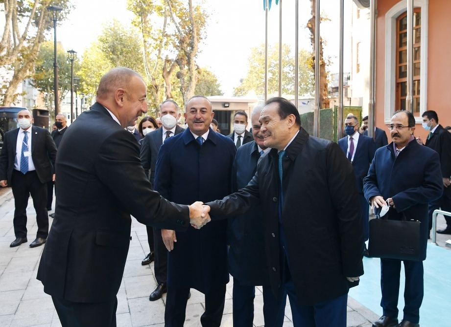 Президент Ильхам Алиев принял участие в церемонии открытия нового здания секретариата Тюркского совета (ФОТО/ВИДЕО)