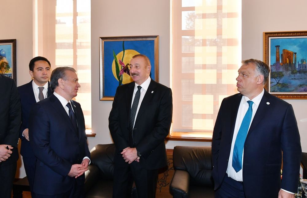 Президент Ильхам Алиев принял участие в церемонии открытия нового здания секретариата Тюркского совета (ФОТО/ВИДЕО)