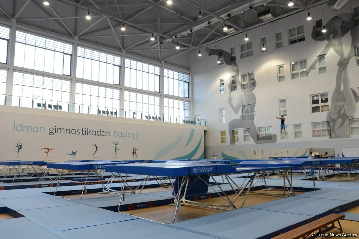 Посол США в Азербайджане посетил Национальную арену гимнастики в Баку (ФОТО)