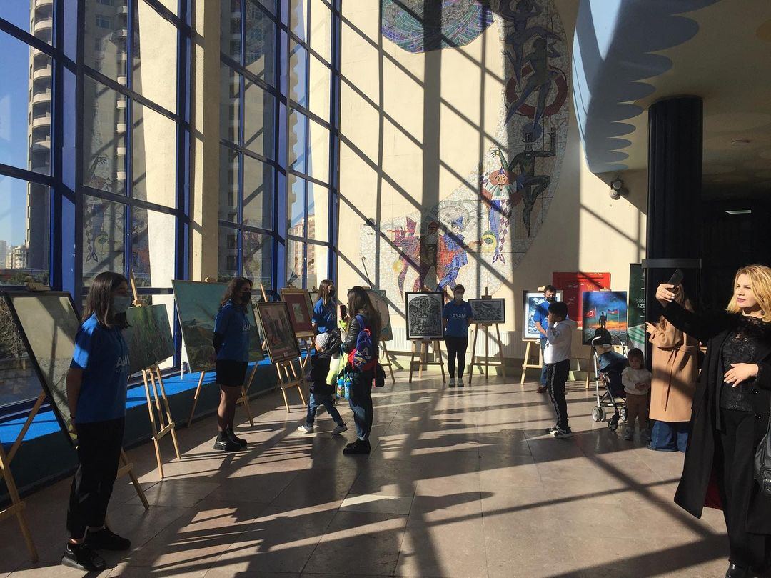 Победа глазами азербайджанских художников (ФОТО)