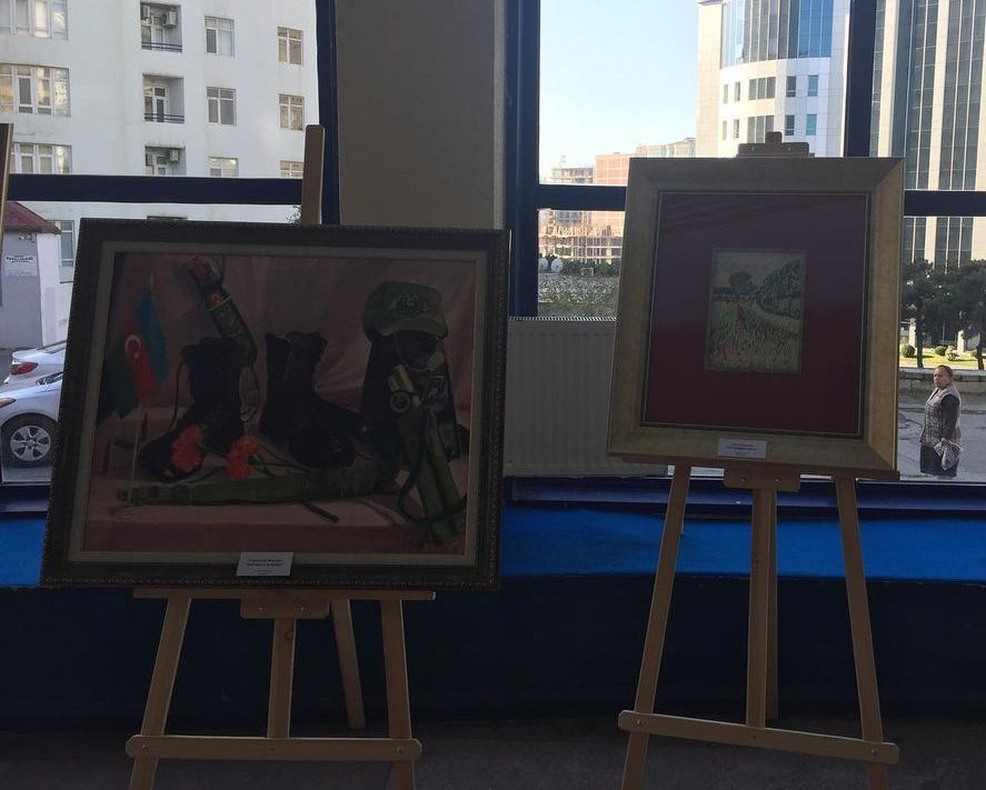 Победа глазами азербайджанских художников (ФОТО)