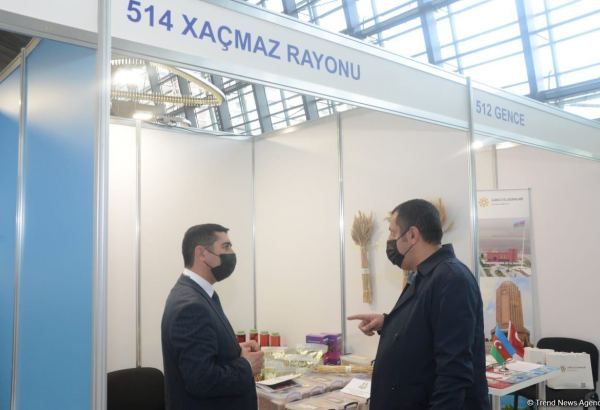 Продукция Хачмаза представлена на Международном бизнес-форуме (ФОТО)