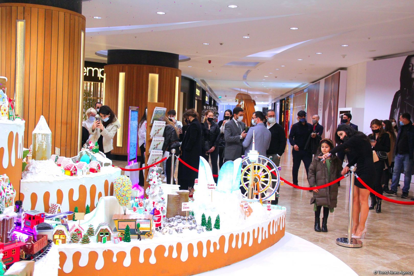 Издательский дом NARGIS открыл Пряничный городок Karabakh – Winter Wonderland  (ФОТО)