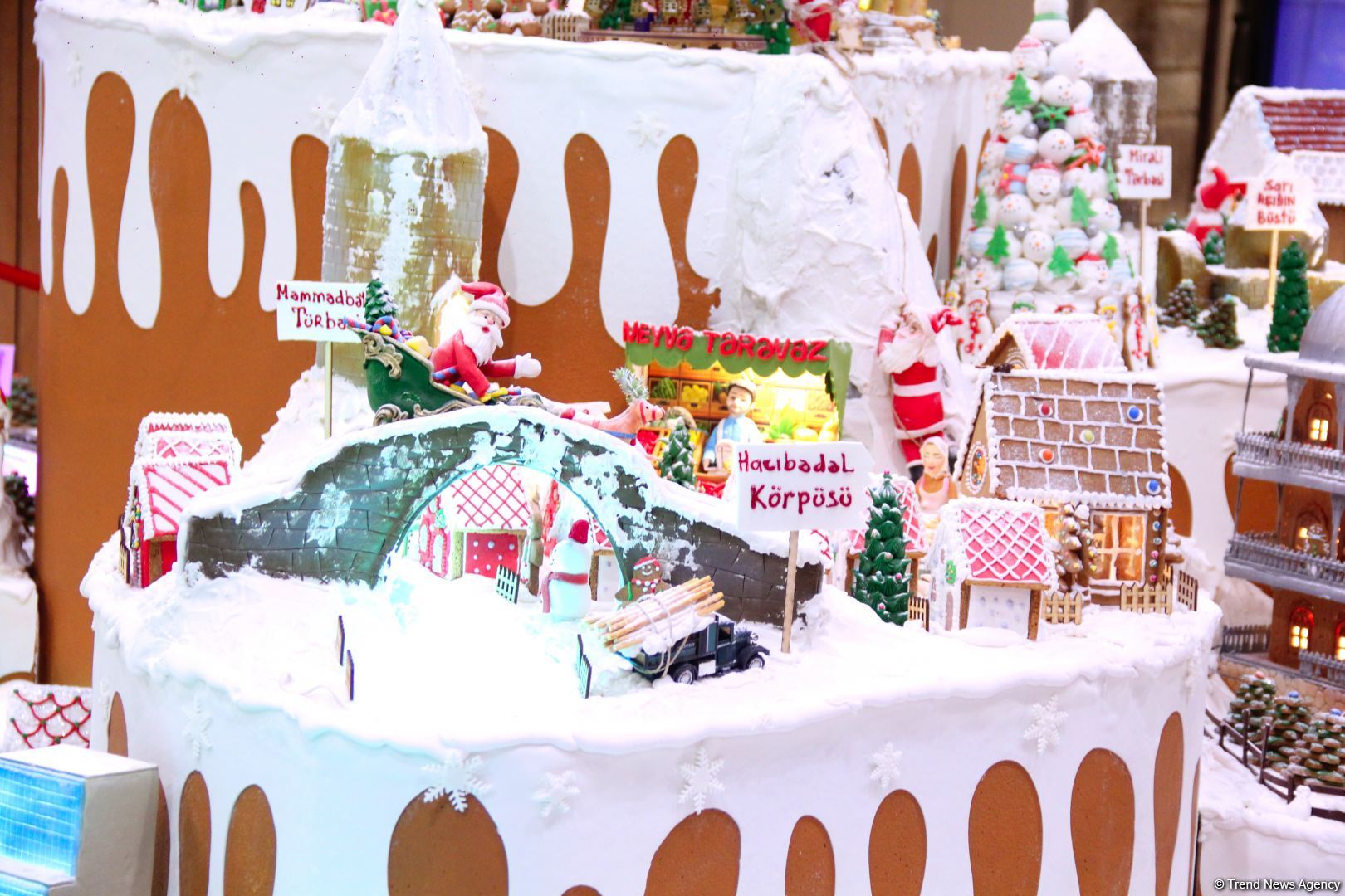 Издательский дом NARGIS открыл Пряничный городок Karabakh – Winter Wonderland  (ФОТО)