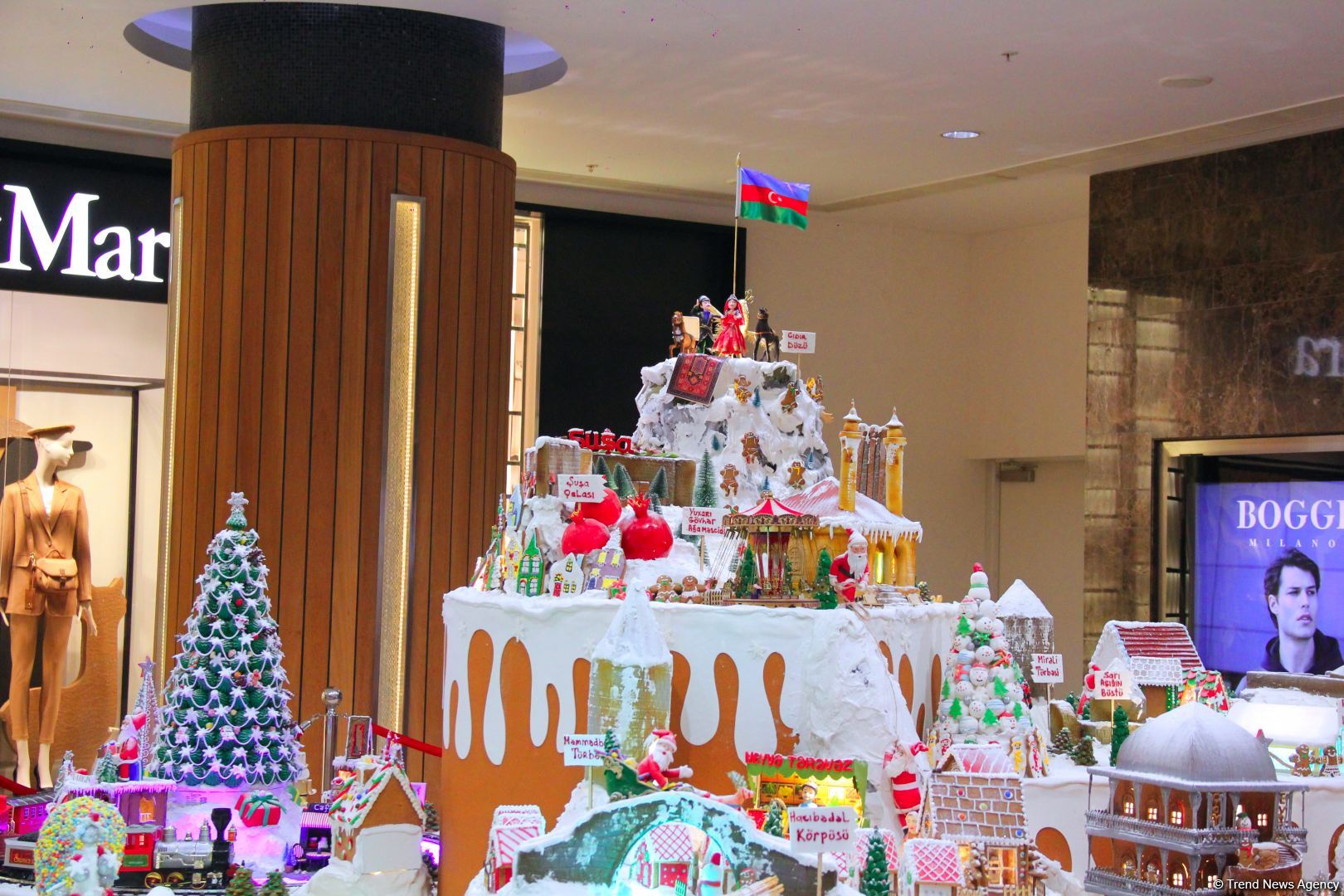 Издательский дом NARGIS открыл Пряничный городок Karabakh – Winter Wonderland  (ФОТО)