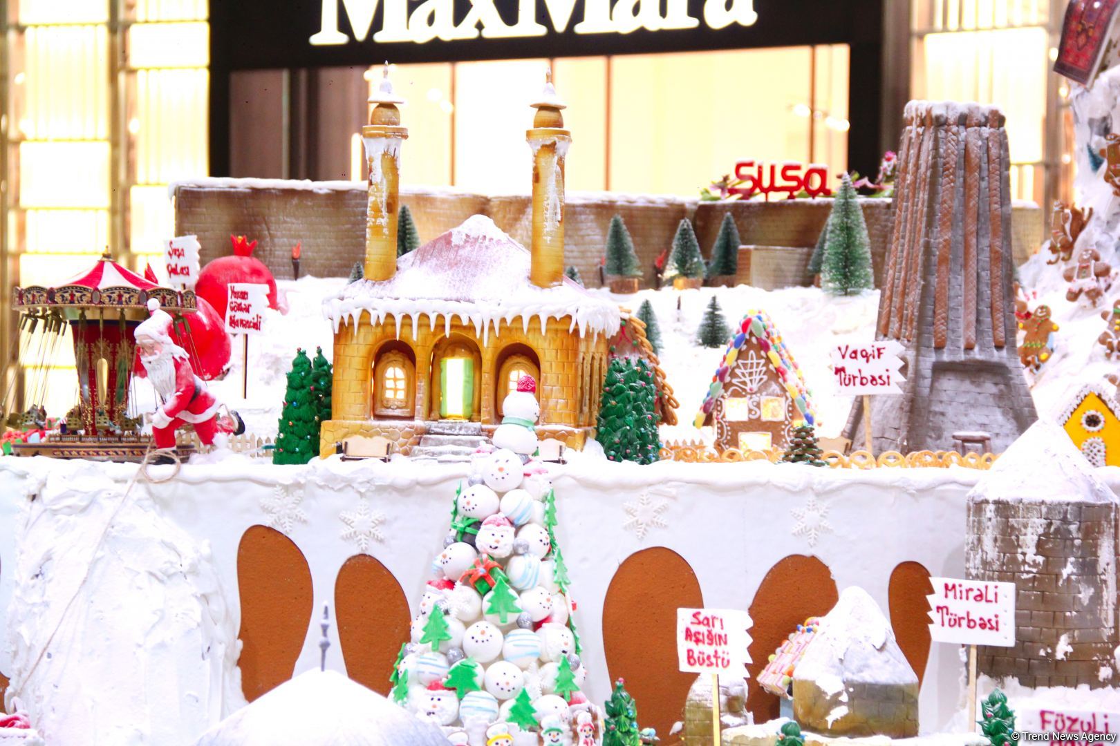 Издательский дом NARGIS открыл Пряничный городок Karabakh – Winter Wonderland  (ФОТО)