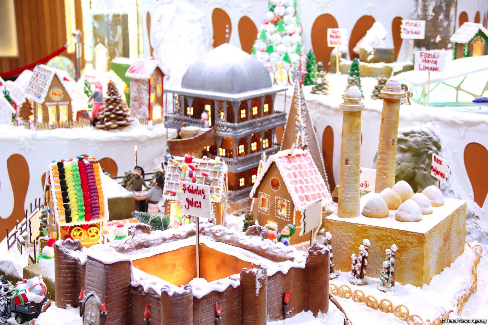 Издательский дом NARGIS открыл Пряничный городок Karabakh – Winter Wonderland  (ФОТО)