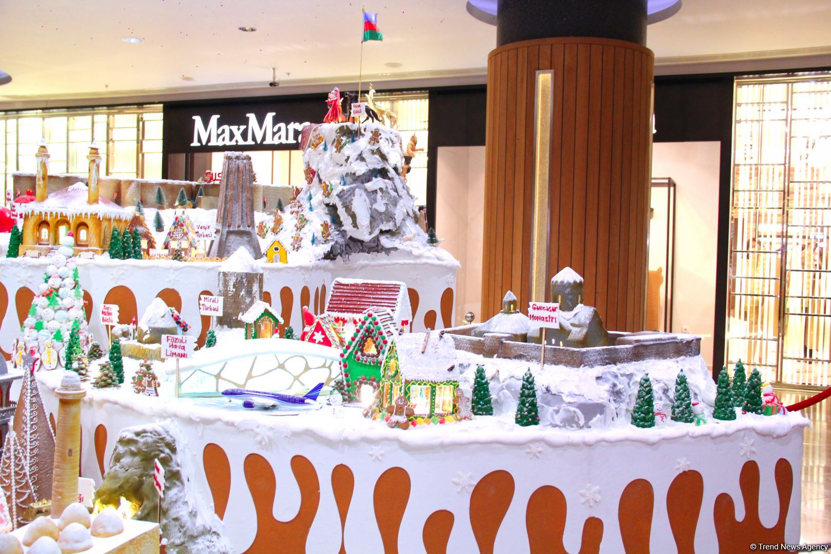 Издательский дом NARGIS открыл Пряничный городок Karabakh – Winter Wonderland  (ФОТО)