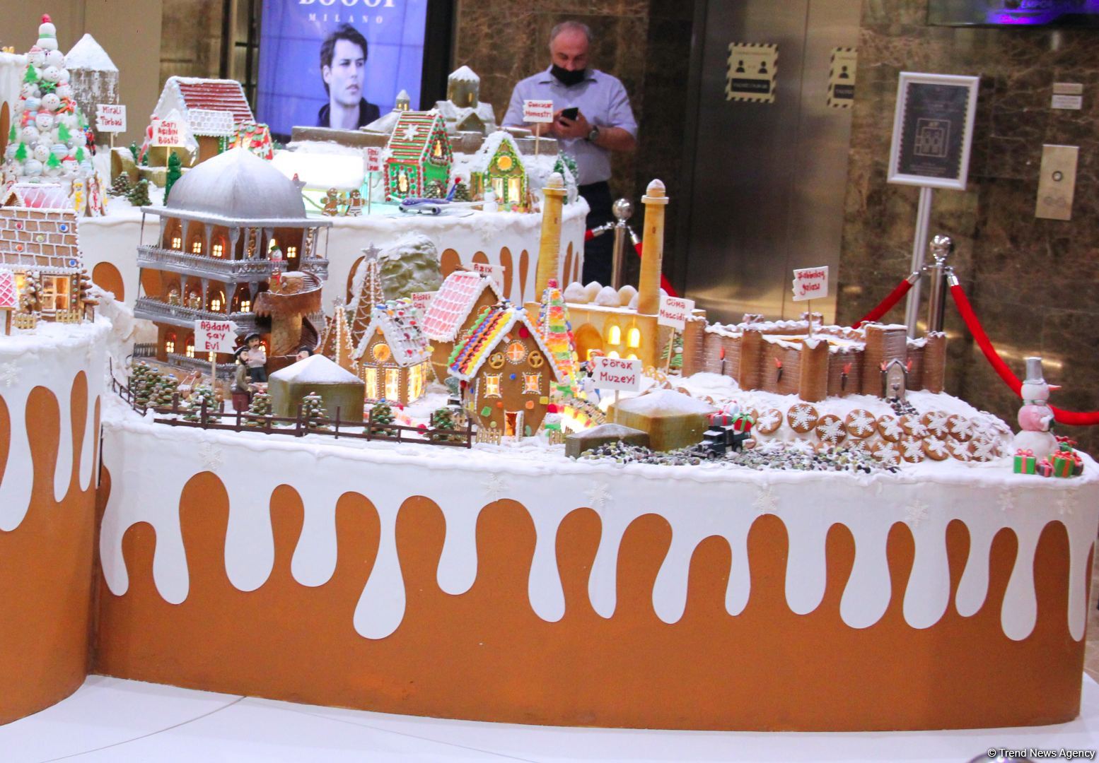 Издательский дом NARGIS открыл Пряничный городок Karabakh – Winter Wonderland  (ФОТО)