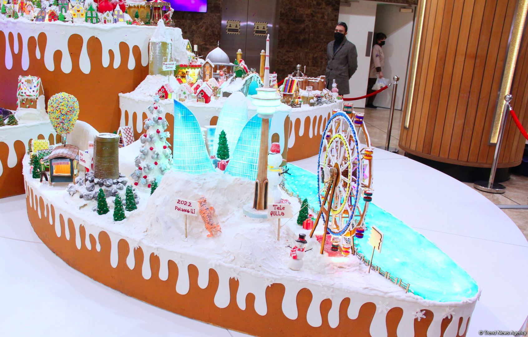 Издательский дом NARGIS открыл Пряничный городок Karabakh – Winter Wonderland  (ФОТО)